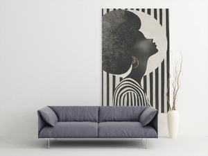 Woman Zebra Stripes Print - Digital Files: JPG