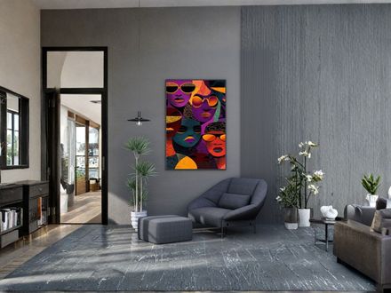 The Vibing Abstract Print - Digital Files: JPG