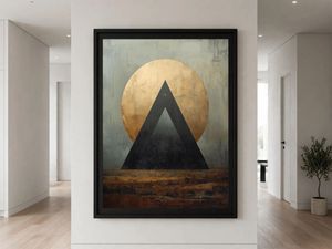  Triangle Abstract Geometric Boho- Digital Files: JPG