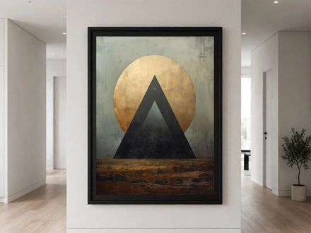  Triangle Abstract Geometric Boho- Digital Files: JPG