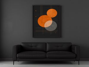Circles Abstract Geometric Boho- Digital Files: JPG