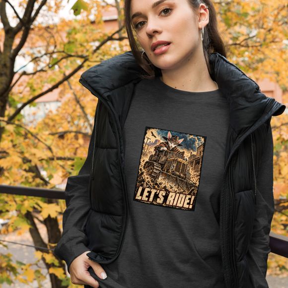 UltraVires “Let’s Ride!” Western Long-Sleeve Tee