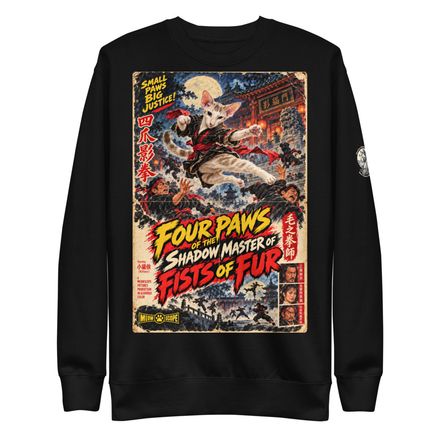 Fists of Fur — Premium Crewneck Sweatshirt