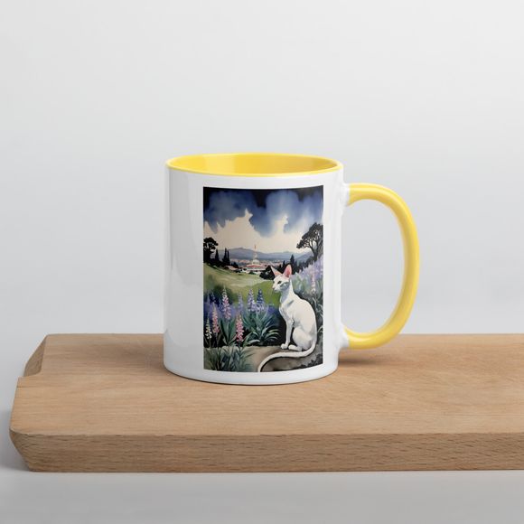 UltraVires Lupin Watercolor themed mug