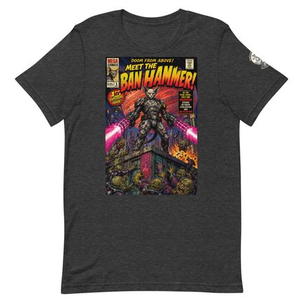 UltraVires Ban Hammer: Doom From Above Unisex T-Shirt