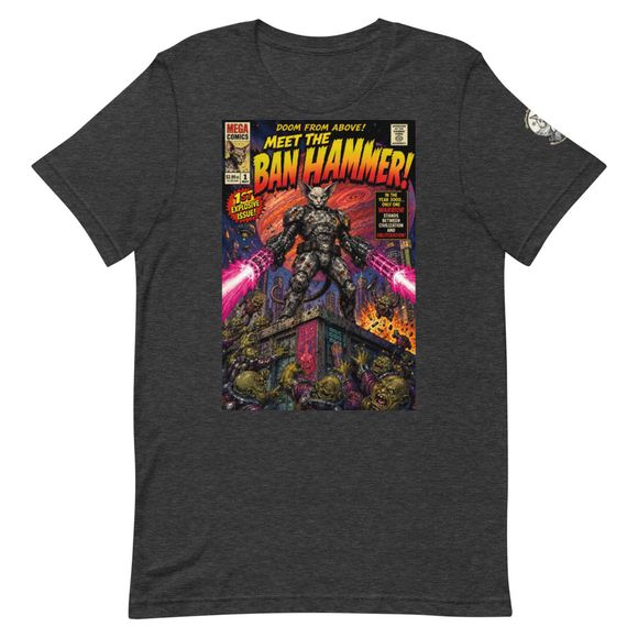 UltraVires Ban Hammer: Doom From Above Unisex T-Shirt