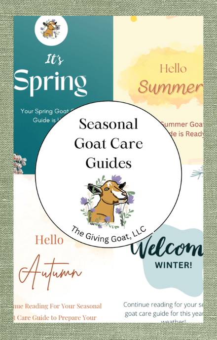 Seasonal Goat Care Guides