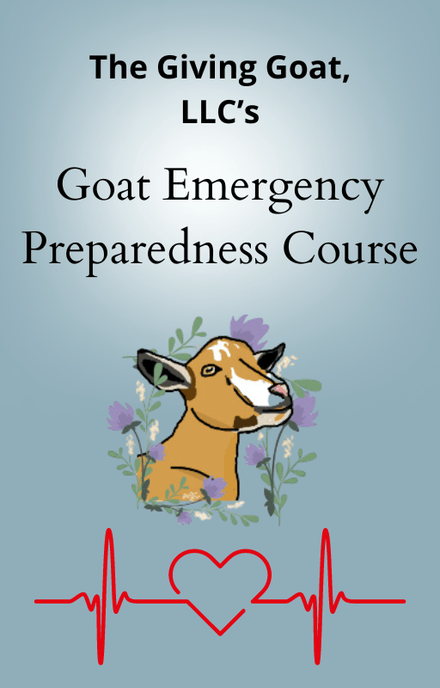 Goat Emergency Preparedness Course