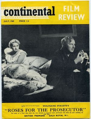 CFR July 1960 Queen of the Amazons Continental Film Review SEXPLOITATION Art House Cinema Pagan