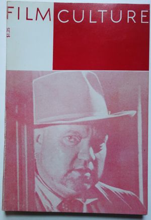 Film Culture No. 20, 1959  Pull My Daisy Underground Cinema Jonas Mekas Orson Welles FW Murnau