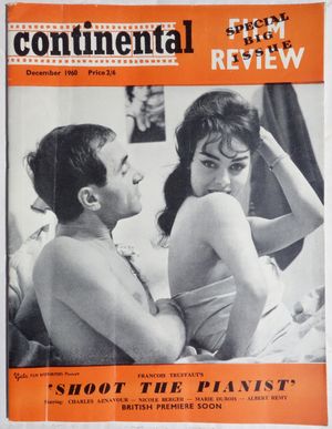CFR Dec 1960  60s Art Adult Exploitation Films UK Magazine Kurosawa Roger Vadim Forgotten Films