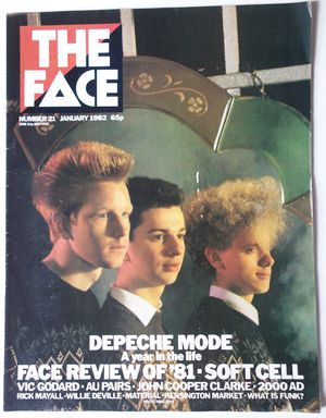 THE FACE No. 21, Jan 1982 Depeche Mode Glasgow Soft Cell 80s Post Punk UK Style + Culture Fashion 