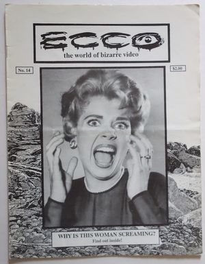 Dirty Westerns Part 2 Ecco No. 14, 1991. The world of bizarre video Rare Film Zines