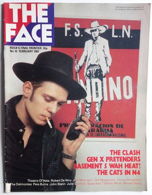 THE FACE No 10  The Clash Generation X 80s Fashion Music 80s Post Punk UK Style + Culture 