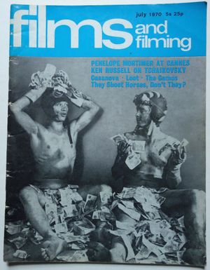 Films and Filming July 1970 - Loot KEN RUSSELL The Music Lovers Joe Orton&#x27;s LOOT