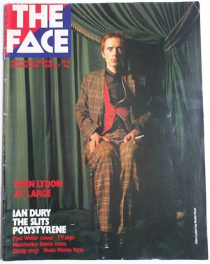 THE FACE No 8, Dec. 1980 John Lydon PIL Paul Weller 80s Fashion Design Music 80s UK Style + Culture 