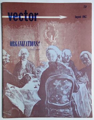 Rare VECTOR Aug 1967 Vintage 60s Gay magazine 