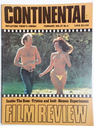 CFR 1980 Lucio Fulci Zombie Euro Horror Exploitation Cult Nudie Continental Film Review Vol 27 No 4