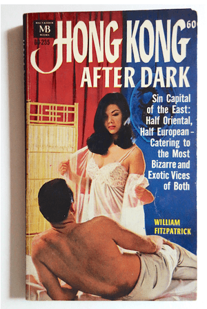 Bizarre Hong Kong After Dark 1966 Sleaze Exposé Asian Vice Smut Vintage Gay Fiction Paperback
