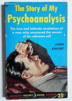 Story of My Psychoanalysis 1952  Non-Fiction John Knight Pocket Books Vintage Paperback