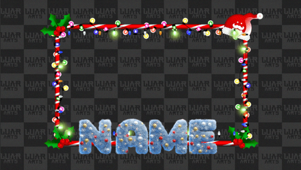 Christmas themed Overlay