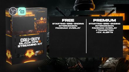 FREE Call of Duty BO6 Overlays Pack