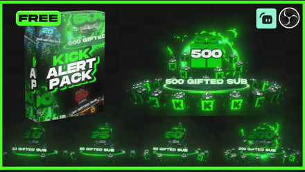 FREE-Premium Kick Gifted Subs