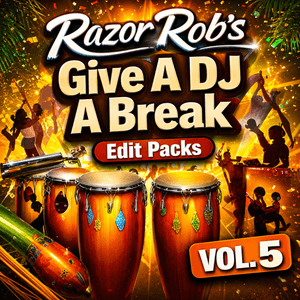 Just Give A DJ A Break Vol.5 Razor Rob (10 Mixes Clean)