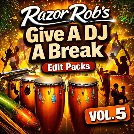 Just Give A DJ A Break Vol.5 Razor Rob (10 Mixes Clean)