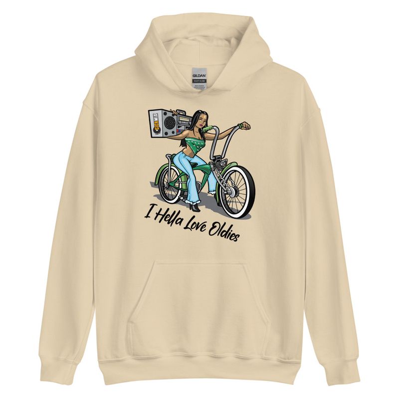 I Hella Love Oldies Hoodie (unisex)