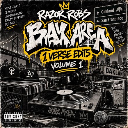 Bay Area Hip Hop 1 Verse Edits Vol.1 (40 edits) (clean)