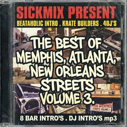 THE BEST OF MEMPHIS , ATLANTA , NEW ORLEANS STREETS VOLUME 3 (100 edits)