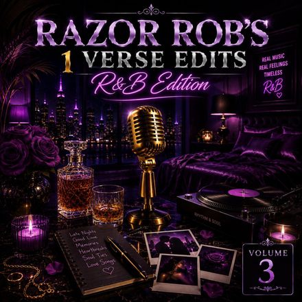 Razor Rob's 1 Verse Edits R&amp;B Edition Vol.3 (40 edits)