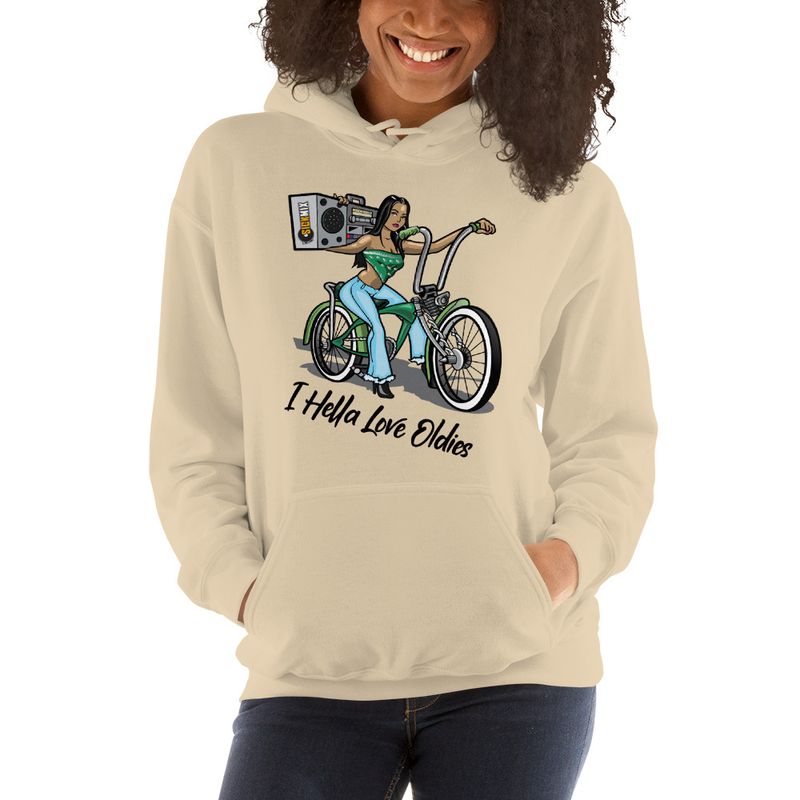 I Hella Love Oldies Hoodie (unisex)
