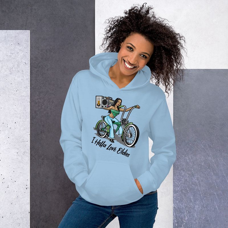I Hella Love Oldies Hoodie (unisex)