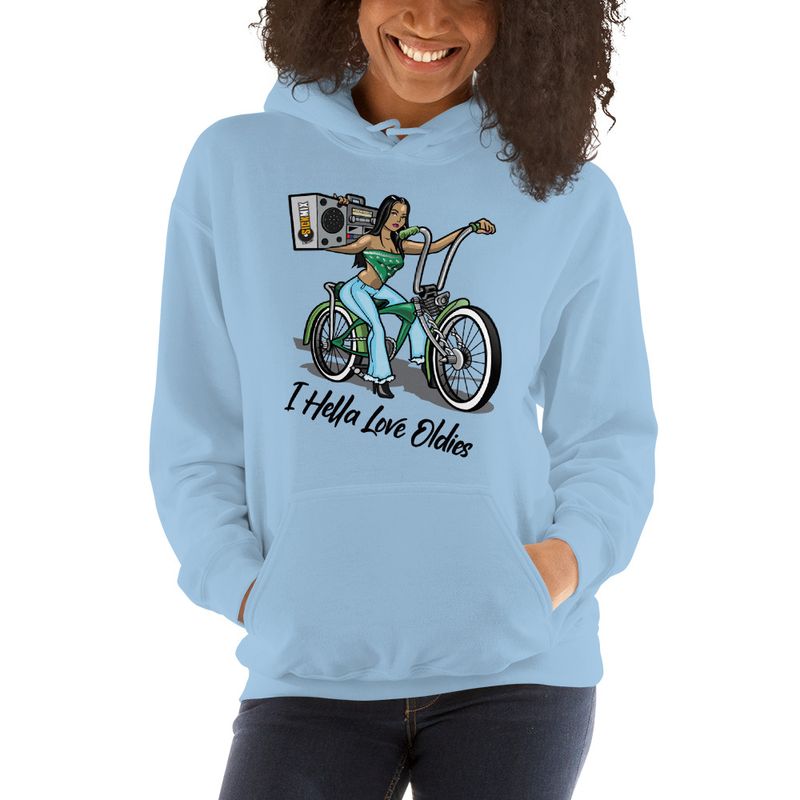 I Hella Love Oldies Hoodie (unisex)