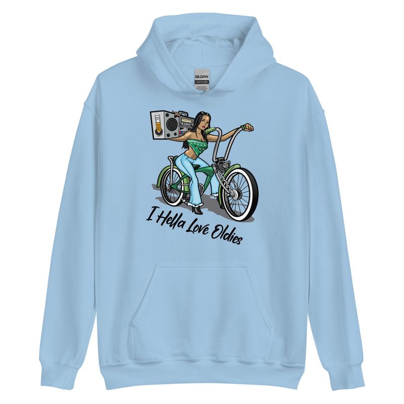 I Hella Love Oldies Hoodie (unisex)