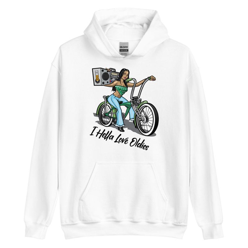 I Hella Love Oldies Hoodie (unisex)