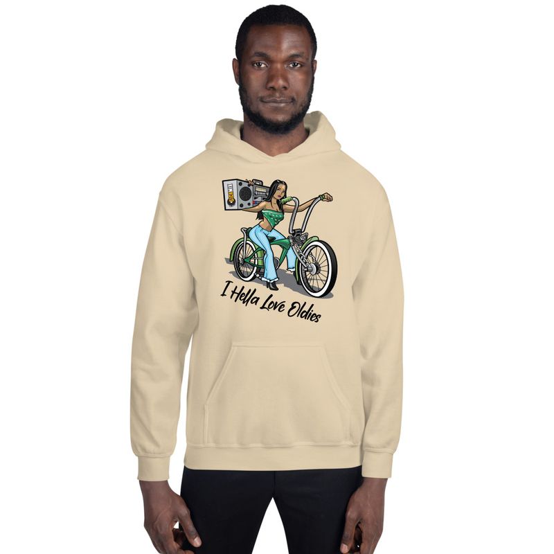 I Hella Love Oldies Hoodie (unisex)