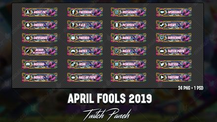 ✅ APRIL FOOLS 2019 - TWITCH PANELS