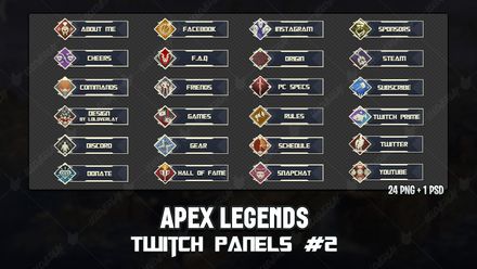 ✅ APEX LEGENDS - TWITCH PANELS #2