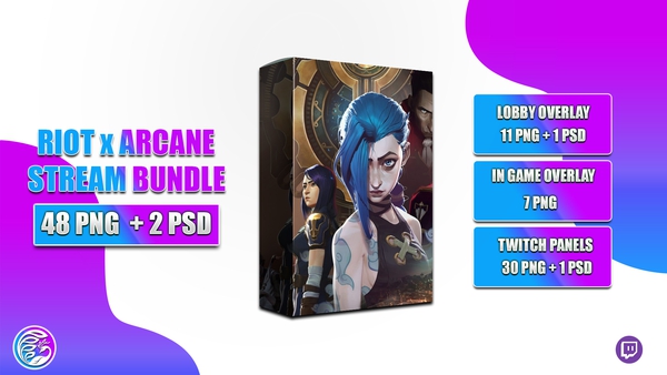 👊 RIOT x ARCANE- STREAM BUNDLE