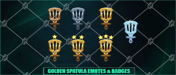 🏆GOLDEN SPATULA - TWITCH BADGES &amp; EMOTES 