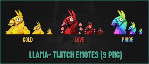 ✅ LLAMA - TWITCH EMOTES