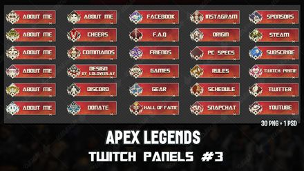 ✅ APEX LEGENDS - TWITCH PANELS #3