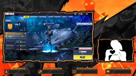 ✅FORTNITE OMEGA - LOBBY OVERLAY