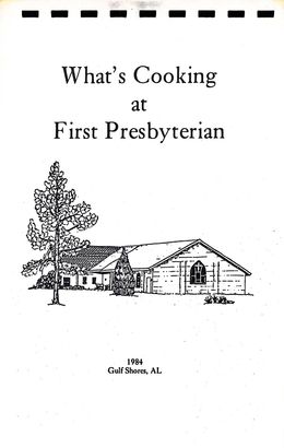 What's Cooking at First Presbyterian (Gulf Shores, AL.)