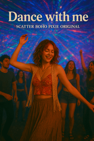 Dance whith me scatter Boho Pixie
