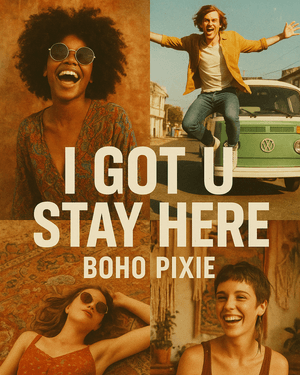 I Got U Stay Here Boho Pixie