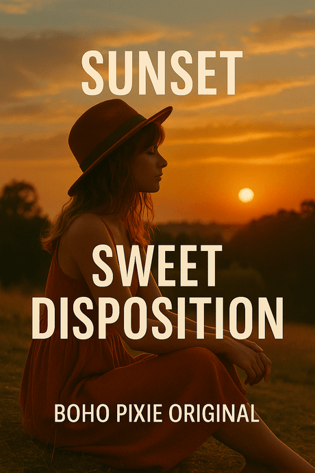 Sunset Sweet Disposition Boho Pixie Original